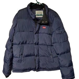 Levi's Navy Blue Jacket. Levi’s Men’s Down Jacket, L